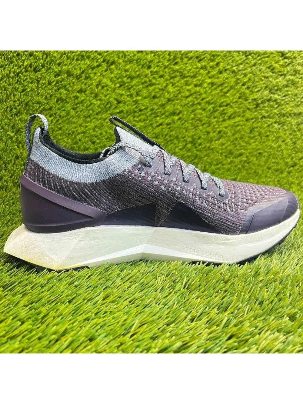 Allbirds Tree Flyer 2 Womens Size 9 Thunder Purple White Running Shoes Sneakers